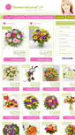Mobile Screenshot of blumendienst24.de
